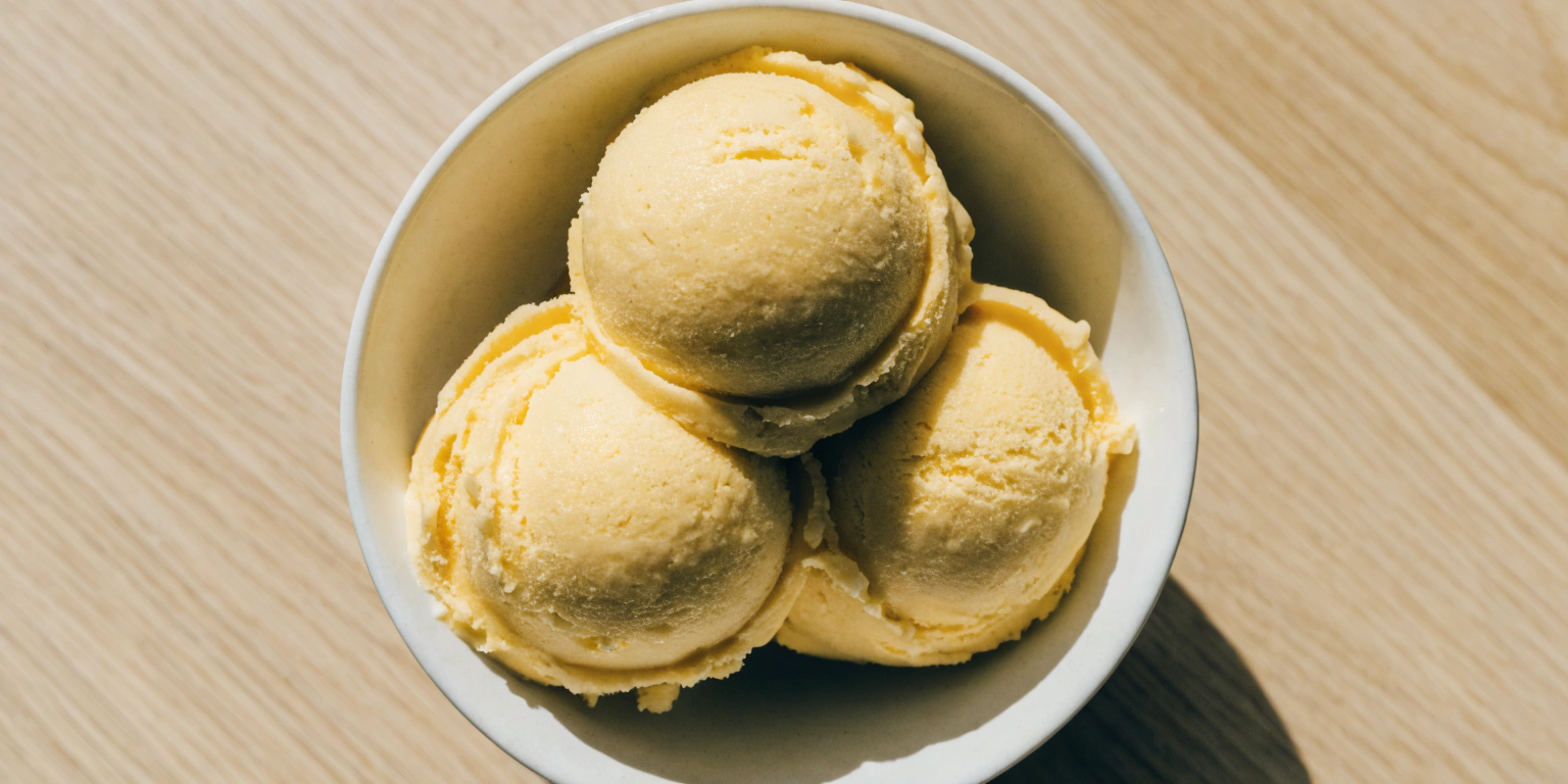 Mango and Mascarpone Sorbet